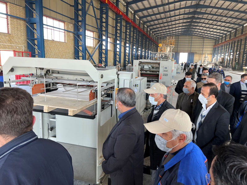 Stone Plastic Paper Making Production Line of TINCOO Iran plant officially opens And Exhibition Noti-Blow Molding Machine | PET Blow Molding Machine | Injection Molding Machine | Stone Paper Making Machine - Tincoo (Changxing) Packaging Technology Co., Ltd.