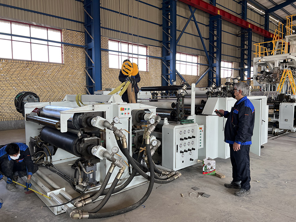 High performance stone paper extrusion line-Blow Molding Machine | PET Blow Molding Machine | Injection Molding Machine | Stone Paper Making Machine - Tincoo (Changxing) Packaging Technology Co., Ltd.