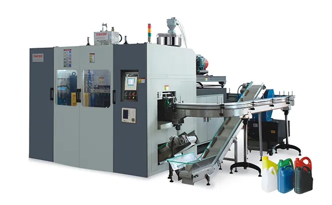 DHD-5L Plastic PP Bottle Extrusion Bolw Molding Machine-Blow Molding Machine | PET Blow Molding Machine | Injection Molding Machine | Stone Paper Making Machine - Tincoo (Changxing) Packaging Technology Co., Ltd.