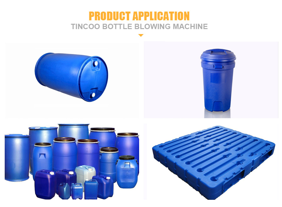 DHB-500 Plastic Blue Drums Blow Molding Making Machine-Blow Molding Machine | PET Blow Molding Machine | Injection Molding Machine | Stone Paper Making Machine - Tincoo (Changxing) Packaging Technology Co., Ltd.