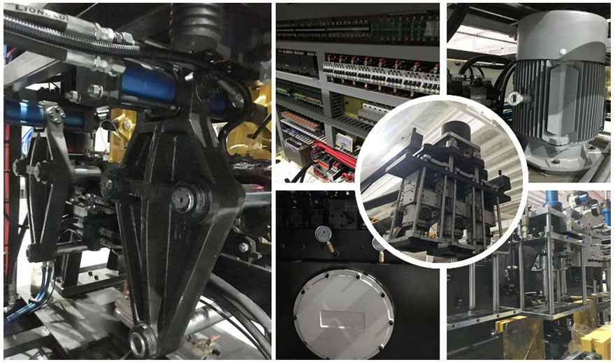 DHD-2L HDPE Bottle Blowing Machine