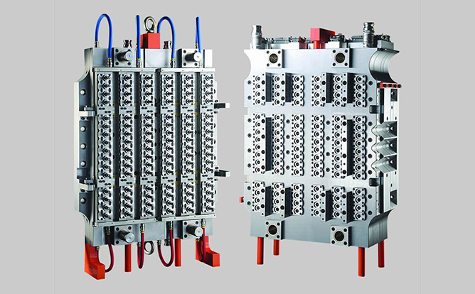 PET preform injection moulds